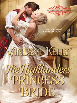 cover image of The Highlander's Princess Bride